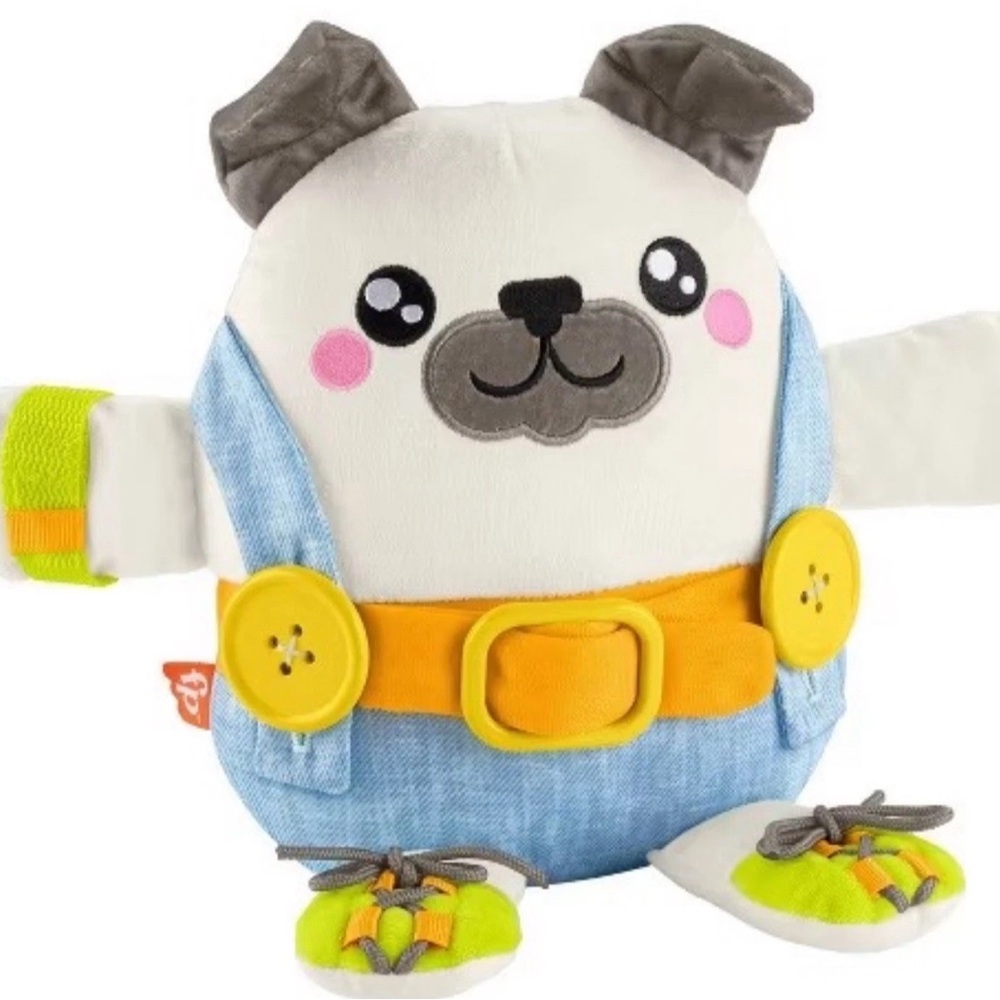 Fisher-Price Fp Pets Learn-To-Dress Pup Preschool Fine Motor Toy For Ages 2+ NEW